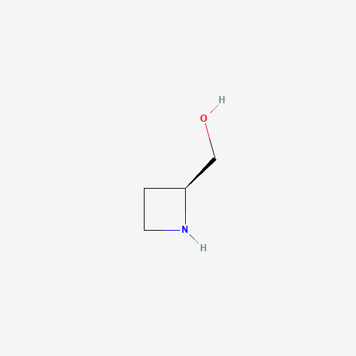 [(2S)-azetidin-2-yl]methanol (CAS: 104587-62-4) - Chemical Structure and Molecular Formula 