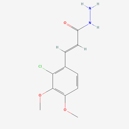 (E)-3-(2-chloro-3,4-dimethoxyphenyl)prop-2-enehydrazide (CAS: 175135-99-6) - Related Chemical Product