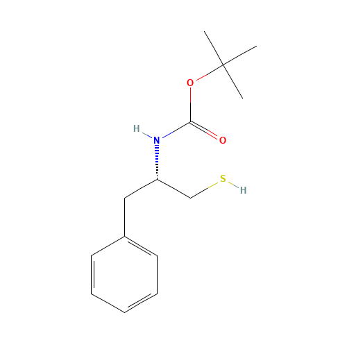tert-butyl N-[(2S)-1-phenyl-3-sulfanylpropan-2-yl]carbamate (CAS: 141437-85-6) - Related Chemical Product