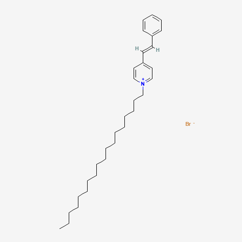 1-octadecyl-4-[(E)-2-phenylethenyl]pyridin-1-ium;bromide (CAS: 126115-86-4) - Related Chemical Product