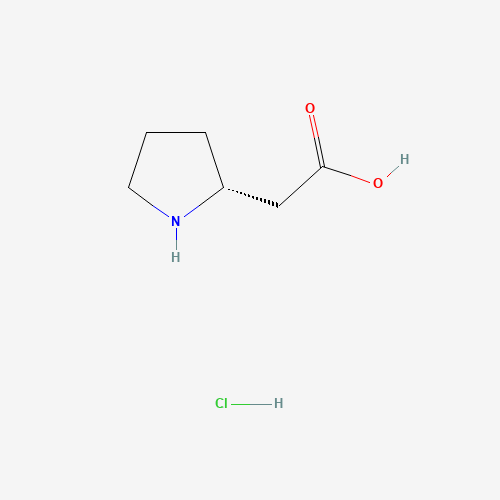 2-[(2R)-pyrrolidin-2-yl]acetic acid;hydrochloride (CAS: 439918-59-9) - Related Chemical Product