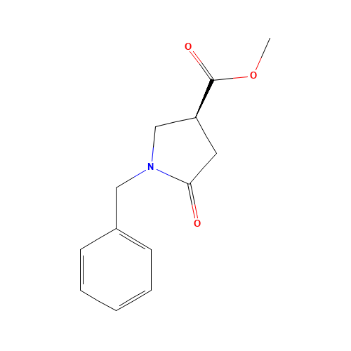 methyl (3S)-1-benzyl-5-oxopyrrolidine-3-carboxylate (CAS: 428518-44-9) - Related Chemical Product