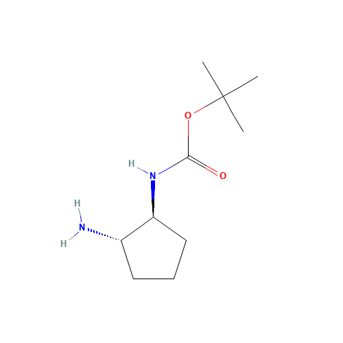 tert-butyl N-[(1S,2S)-2-aminocyclopentyl]carbamate (CAS: 586961-34-4) - Related Chemical Product