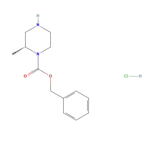 benzyl (2R)-2-methylpiperazine-1-carboxylate;hydrochloride (CAS: 1217848-48-0) - Related Chemical Product