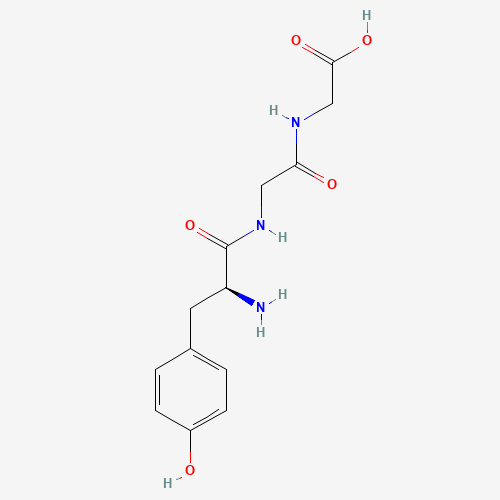 2-[[2-[[(2S)-2-amino-3-(4-hydroxyphenyl)propanoyl]amino]acetyl]amino]acetic acid (CAS: 21778-69-8) - Related Chemical Product