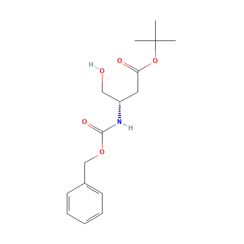 tert-butyl (3S)-4-hydroxy-3-(phenylmethoxycarbonylamino)butanoate (CAS: 146398-02-9) - Related Chemical Product