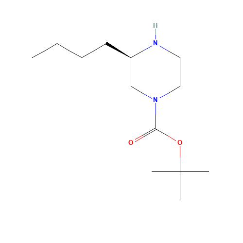 tert-butyl (3R)-3-butylpiperazine-1-carboxylate (CAS: 928025-59-6) - Related Chemical Product