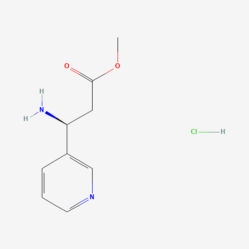 methyl (3S)-3-amino-3-pyridin-3-ylpropanoate;hydrochloride (CAS: 198959-36-3) - Related Chemical Product