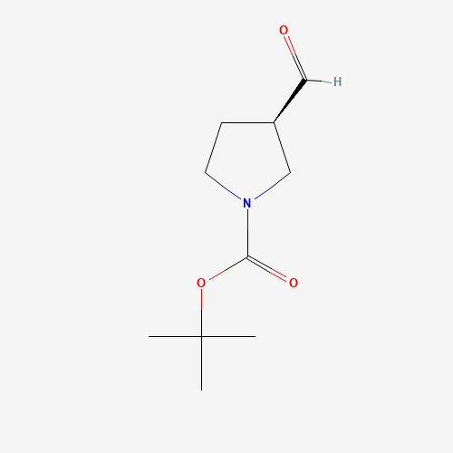 tert-butyl (3R)-3-formylpyrrolidine-1-carboxylate (CAS: 191347-94-1) - Related Chemical Product