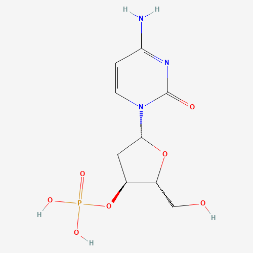 [(2R,3S,5R)-5-(4-amino-2-oxopyrimidin-1-yl)-2-(hydroxymethyl)oxolan-3-yl] dihydrogen phosphate (CAS: 6220-63-9) - Related Chemical Product