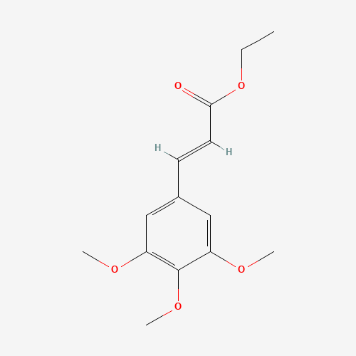 ethyl (E)-3-(3,4,5-trimethoxyphenyl)prop-2-enoate (CAS: 1878-29-1) - Related Chemical Product