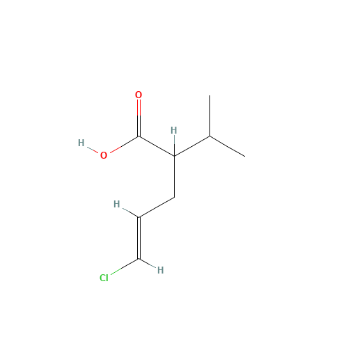 (E)-5-chloro-2-propan-2-ylpent-4-enoic acid (CAS: 87953-16-0) - Related Chemical Product
