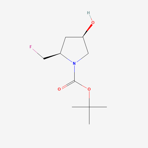 tert-butyl (2R,4R)-2-(fluoromethyl)-4-hydroxypyrrolidine-1-carboxylate (CAS: 114676-97-0) - Related Chemical Product