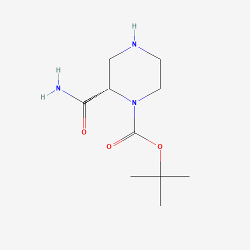 tert-butyl (2S)-2-carbamoylpiperazine-1-carboxylate (CAS: 159485-29-7) - Related Chemical Product
