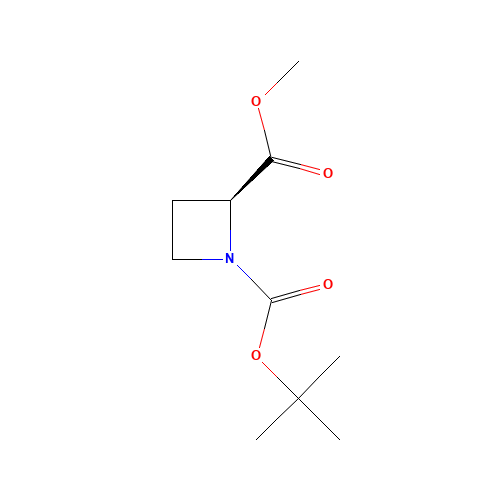 1-O-tert-butyl 2-O-methyl (2S)-azetidine-1,2-dicarboxylate (CAS: 107020-12-2) - Related Chemical Product