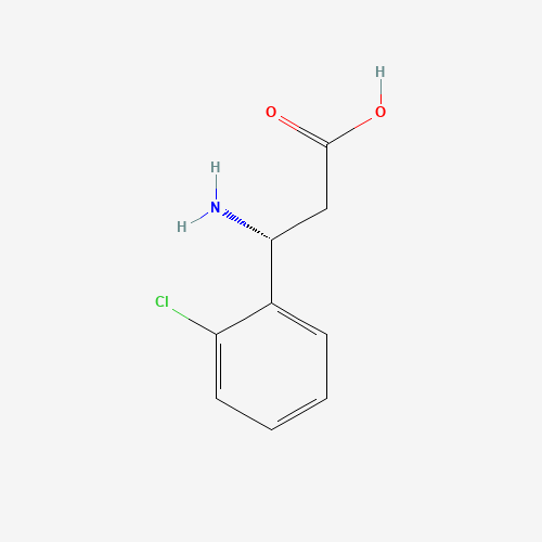 (3R)-3-amino-3-(2-chlorophenyl)propanoic acid (CAS: 740794-79-0) - Related Chemical Product