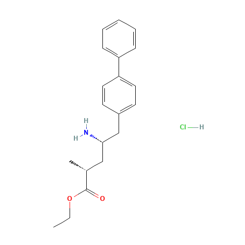ethyl (2R,4S)-4-amino-2-methyl-5-(4-phenylphenyl)pentanoate;hydrochloride (CAS: 149690-12-0) - Related Chemical Product