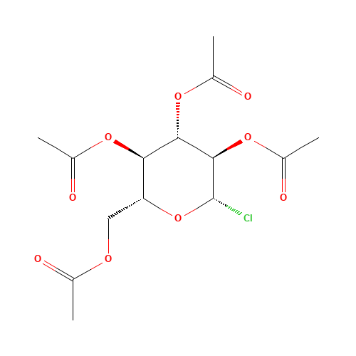 [(2R,3R,4S,5R,6S)-3,4,5-triacetyloxy-6-chlorooxan-2-yl]methyl acetate (CAS: 4451-36-9) - Related Chemical Product