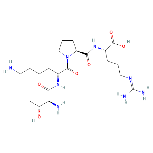 (2S)-2-[[(2S)-1-[(2S)-6-amino-2-[[(2S,3R)-2-amino-3-hydroxybutanoyl]amino]hexanoyl]pyrrolidine-2-carbonyl]amino]-5-(diaminomethylideneamino)pentanoic acid (CAS: 9063-57-4) - Related Chemical Product
