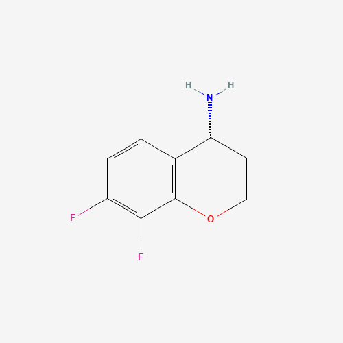 (4R)-7,8-difluoro-3,4-dihydro-2H-chromen-4-amine (CAS: 1213550-52-7) - Related Chemical Product