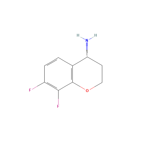 (4R)-7,8-difluoro-3,4-dihydro-2H-chromen-4-amine (CAS: 1213550-52-7) - Related Chemical Product