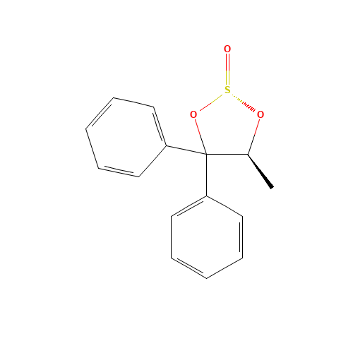 (2R,5S)-5-methyl-4,4-diphenyl-1,3,2-dioxathiolane 2-oxide (CAS: 126577-49-9) - Related Chemical Product