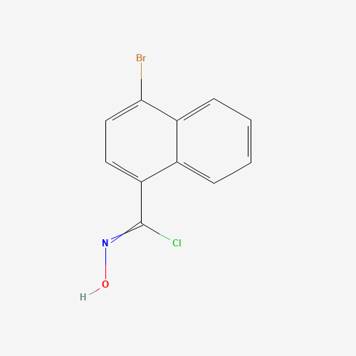 (1Z)-4-bromo-N-hydroxynaphthalene-1-carboximidoyl chloride (CAS: 664364-17-4) - Related Chemical Product