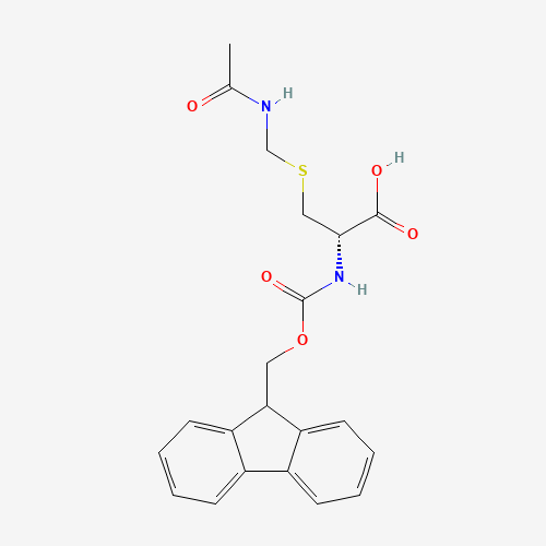 (2S)-3-(acetamidomethylsulfanyl)-2-(9H-fluoren-9-ylmethoxycarbonylamino)propanoic acid (CAS: 168300-88-7) - Related Chemical Product