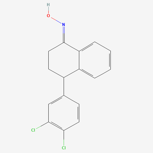 (NE)-N-[4-(3,4-dichlorophenyl)-3,4-dihydro-2H-naphthalen-1-ylidene]hydroxylamine (CAS: 124345-14-8) - Related Chemical Product