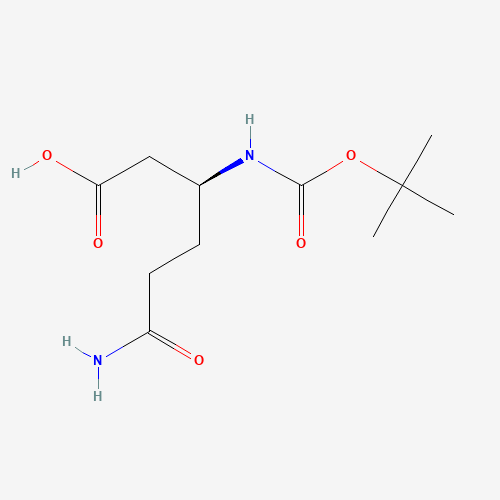 (3S)-6-amino-3-[(2-methylpropan-2-yl)oxycarbonylamino]-6-oxohexanoic acid (CAS: 336182-06-0) - Related Chemical Product