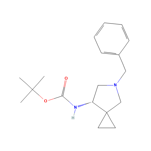 tert-butyl N-[(7S)-5-benzyl-5-azaspiro[2.4]heptan-7-yl]carbamate (CAS: 144282-37-1) - Related Chemical Product