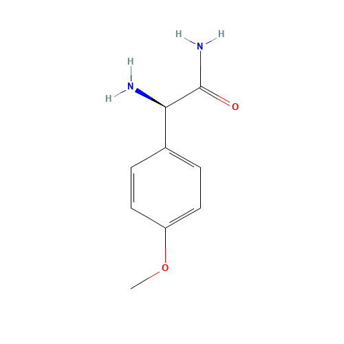 (2R)-2-amino-2-(4-methoxyphenyl)acetamide (CAS: 67412-96-8) - Related Chemical Product