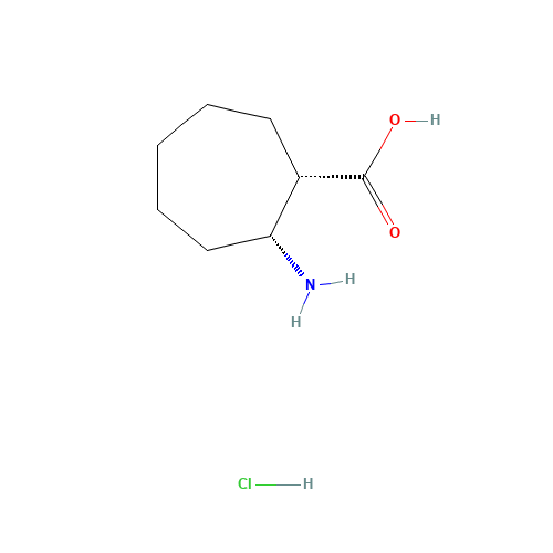 (1S,2R)-2-aminocycloheptane-1-carboxylic acid;hydrochloride (CAS: 522644-09-3) - Related Chemical Product