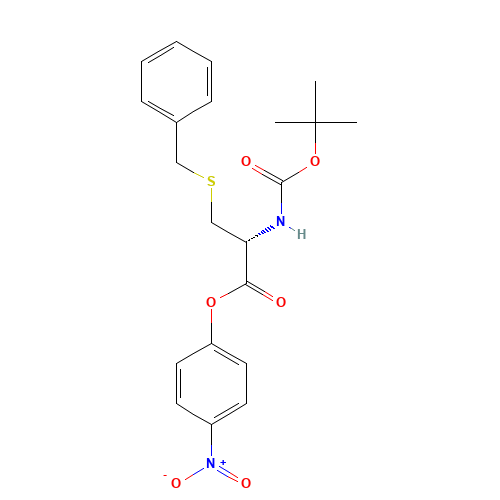 (4-nitrophenyl) (2R)-3-benzylsulfanyl-2-[(2-methylpropan-2-yl)oxycarbonylamino]propanoate (CAS: 3560-17-6) - Related Chemical Product