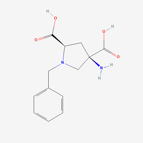 (2R,4R)-4-amino-1-benzylpyrrolidine-2,4-dicarboxylic acid (CAS: 171336-76-8) - Related Chemical Product