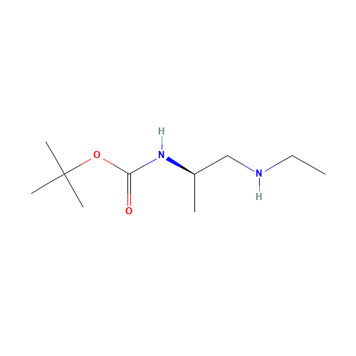 tert-butyl N-[(2R)-1-(ethylamino)propan-2-yl]carbamate (CAS: 869901-70-2) - Related Chemical Product