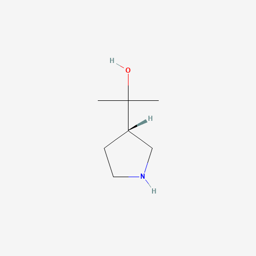 2-[(3S)-pyrrolidin-3-yl]propan-2-ol (CAS: 1245645-24-2) - Related Chemical Product