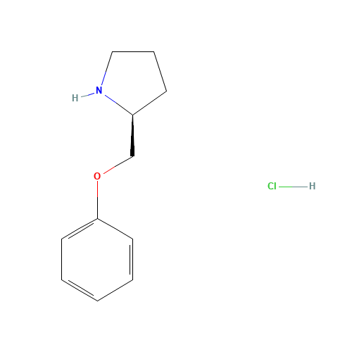 (2S)-2-(phenoxymethyl)pyrrolidine;hydrochloride (CAS: 174213-52-6) - Related Chemical Product