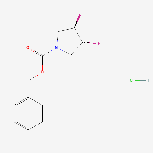 benzyl (3R,4R)-3,4-difluoropyrrolidine-1-carboxylate;hydrochloride (CAS: 682359-79-1) - Related Chemical Product