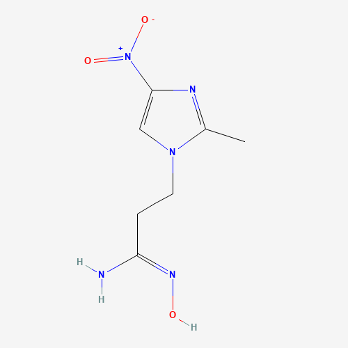 N'-hydroxy-3-(2-methyl-4-nitroimidazol-1-yl)propanimidamide (CAS: 301177-50-4) - Related Chemical Product