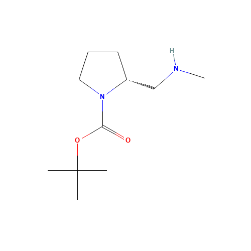 tert-butyl (2R)-2-(methylaminomethyl)pyrrolidine-1-carboxylate (CAS: 783325-25-7) - Related Chemical Product