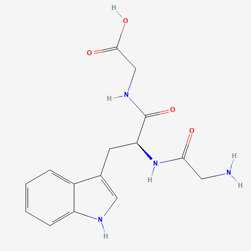2-[[(2S)-2-[(2-aminoacetyl)amino]-3-(1H-indol-3-yl)propanoyl]amino]acetic acid (CAS: 23067-32-5) - Related Chemical Product