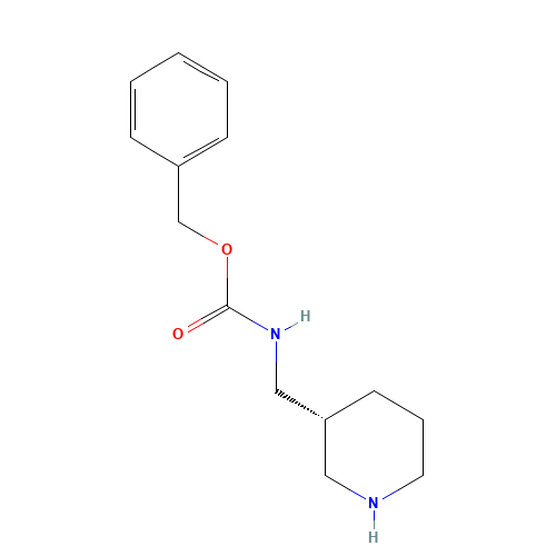 benzyl N-[[(3R)-piperidin-3-yl]methyl]carbamate (CAS: 683269-48-9) - Related Chemical Product