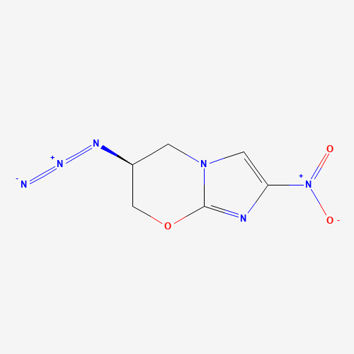 (6S)-6-azido-2-nitro-6,7-dihydro-5H-imidazo[2,1-b][1,3]oxazine (CAS: 187235-64-9) - Related Chemical Product