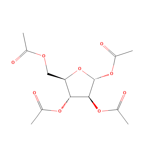 [(2R,3R,4S,5R)-3,4,5-triacetyloxyoxolan-2-yl]methyl acetate (CAS: 43225-70-3) - Related Chemical Product