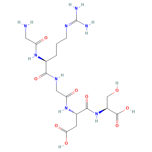 (3S)-3-[[2-[[(2S)-2-[(2-aminoacetyl)amino]-5-(diaminomethylideneamino)pentanoyl]amino]acetyl]amino]-4-[[(1S)-1-carboxy-2-hydroxyethyl]amino]-4-oxobutanoic acid (CAS: 96426-21-0) - Related Chemical Product