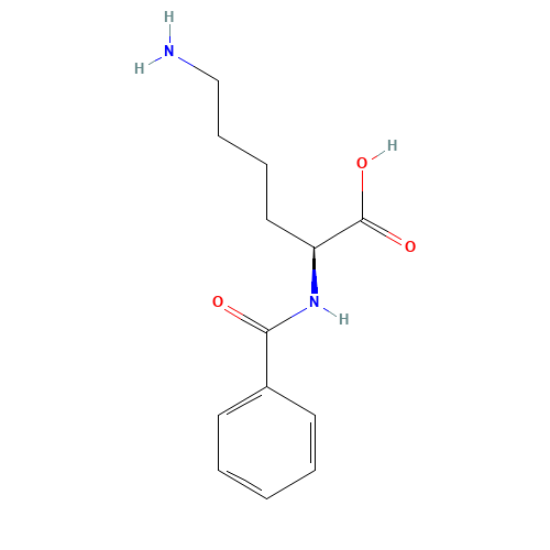 (2S)-6-amino-2-benzamidohexanoic acid (CAS: 366-74-5) - Related Chemical Product