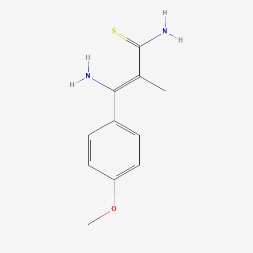 (Z)-3-amino-3-(4-methoxyphenyl)-2-methylprop-2-enethioamide (CAS: 1050392-22-7) - Related Chemical Product