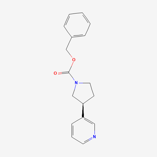 benzyl (3S)-3-pyridin-3-ylpyrrolidine-1-carboxylate (CAS: 1225218-99-4) - Related Chemical Product