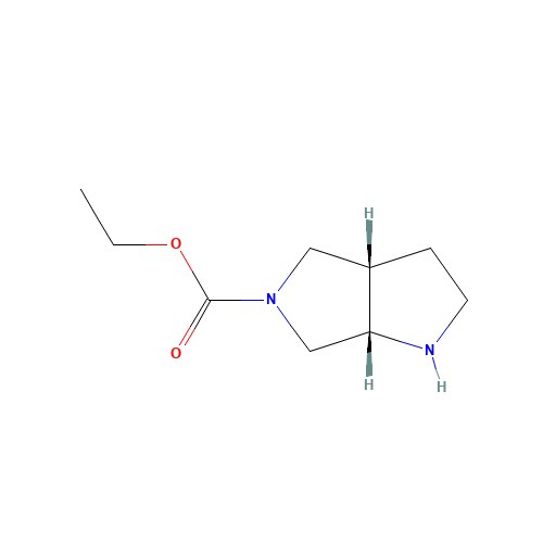 ethyl (3aS,6aS)-2,3,3a,4,6,6a-hexahydro-1H-pyrrolo[2,3-c]pyrrole-5-carboxylate (CAS: 1114985-14-6) - Related Chemical Product